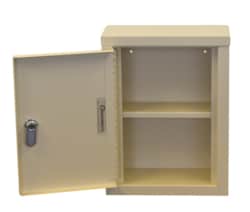 Omnimed Inc&nbsp;Mini Wall Storage Cabinet W Combo Lock (12’H by 9”W by 4”D)