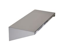 Omnimed Inc&nbsp;Solid Stainless Steel Wall-Mount Shelving - 4” H x 16” W x 7” D