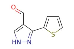 eMolecules​&nbsp;26033-27-2 | 3-(Thiophen-2-Yl)-1H-Pyrazole-4-Carbaldehyde | AA Blocks LLC | MFCD02677688 | 178.210 | C8H6N2OS | 0.000 | O=Cc1c[nH]nc1-c1cccs1 | 1g | 435955010