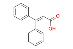 eMolecules​&nbsp;606-84-8 | 3,3-Diphenylacrylic acid | AA Blocks LLC | MFCD00137211 | 224.259 | C15H12O2 | 0.000 | OC(=O)C=C(c1ccccc1)c1ccccc1 | 100mg | 713350143