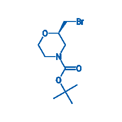 BLD PHARMATECH CO LIMITED&nbsp;(R)-tert-Butyl 2-(bromomethyl)morpholine-4-carboxylate, CAS Number: 919286-58-1, 5g, Purity: 95%