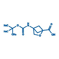 BLD PHARMATECH CO LIMITED&nbsp;4-(tert-Butoxycarbonylamino)-2-oxabicyclo[2.1.1]hexane-1-carboxylic acid, CAS Number: 2287287-55-0, 1g, Purity: 95%