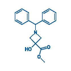 BLD PHARMATECH CO LIMITED&nbsp;Methyl 1-(diphenylmethyl)-3-hydroxyazetidine-3-carboxylate, CAS Number: 950691-63-1, 5g, Purity: 97%