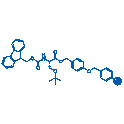 BLD PHARMATECH CO LIMITED&nbsp;Fmoc-L-Ser(tBu)-Wang Resin, 5g, Purity: 100-200 mesh, 1% DVB, 0.2-0.8 mmol/g