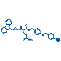 BLD PHARMATECH CO LIMITED&nbsp;Fmoc-L-Gln-Wang Resin, 5g, Purity: 100-200 mesh, 1% DVB, 0.3-0.8 mmol/g