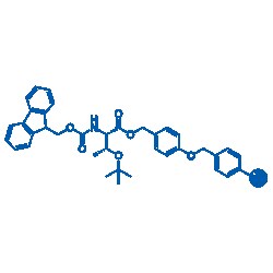 BLD PHARMATECH CO LIMITED&nbsp;Fmoc-L-Thr(tBu)-Wang Resin, 5g, Purity: 100-200 mesh, 1% DVB, 0.3-0.8 mmol/g