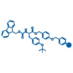 BLD PHARMATECH CO LIMITED&nbsp;Fmoc-L-Tyr(tBu)-Wang Resin, 5g, Purity: 0.3-0.8mmol/g
