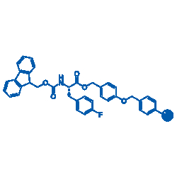 BLD PHARMATECH CO LIMITED&nbsp;Fmoc-L-Phe(4-F)-Wang Resin, 5g, Purity: 0.3-0.8mmol/g