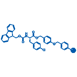 BLD PHARMATECH CO LIMITED&nbsp;Fmoc-L-Phe(4-Cl)-Wang Resin, 5g, Purity: 0.3-0.8mmol/g