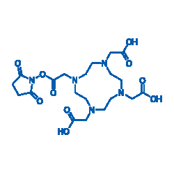 BLD PHARMATECH CO LIMITED&nbsp;DOTA-NHS-ester, CAS Number: 170908-81-3, 250mg, Purity: 98%