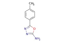 eMolecules​&nbsp;33621-60-2 | 5-(p-Tolyl)-1,3,4-oxadiazol-2-amine | AA Blocks LLC | MFCD02672695 | 175.191 | C9H9N3O | 0.000 | Cc1ccc(cc1)-c1nnc(N)o1 | 250mg | 437066509