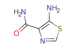 eMolecules​&nbsp;5539-46-8 | 5-Aminothiazole-4-carboxamide | AA Blocks LLC | MFCD11848433 | 143.160 | C4H5N3OS | 0.000 | NC(=O)c1ncsc1N | 1g | 436028007