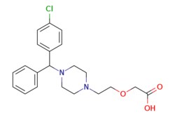 eMolecules​&nbsp;83881-51-0 | 2-(2-(4-((4-Chlorophenyl)(phenyl)methyl)piperazin-1-yl)ethoxy)acetic acid | AA Blocks LLC | MFCD00800721 | 388.890 | C21H25ClN2O3 | 0.000 | OC(=O)COCCN1CCN(CC1)C(c1ccccc1)c1ccc(Cl)cc1 | 100mg | 816436420