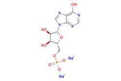 eMolecules​&nbsp;4691-65-0 | 5'-Inosinic acid, sodium salt (1:2) | AA Blocks LLC | MFCD22418074 | 392.171 | C10H11N4Na2O8P | 0.000 | [Na+].[Na+].O[C@@H]1[C@@H](COP([O-])([O-])=O)O[C@H]([C@@H]1O)n1cnc2c(O)ncnc12 | 5g | 586021617
