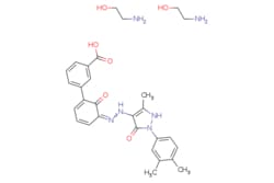 eMolecules​&nbsp;496775-62-3 | Eltrombopag Olamine | AA Blocks LLC564.643 | C29H36N6O6 | 0.000 | NCCO.NCCO.Cc1[nH]n(-c2ccc(C)c(C)c2)c(=O)c1NN=C1C=CC=C(C1=O)c1cccc(c1)C(O)=O | 250mg | 795057738