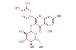 eMolecules​&nbsp;482-35-9 | 3-?-D-Glucosylquercetin | AA Blocks LLC | MFCD00017746 | 464.379 | C21H20O12 | 0.000 | OC[C@H]1O[C@@H](Oc2c(oc3cc(O)cc(O)c3c2=O)-c2ccc(O)c(O)c2)[C@H](O)[C@@H](O)[C@@H]1O | 250mg | 460596975
