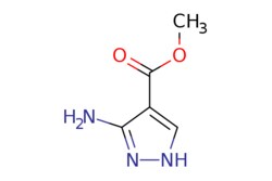 eMolecules​&nbsp;29097-00-5 | Methyl 3-amino-1H-pyrazole-4-carboxylate | AA Blocks LLC | MFCD03990487 | 141.130 | C5H7N3O2 | 0.000 | COC(=O)c1c[nH]nc1N | 1g | 410162173