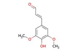 eMolecules​&nbsp;4206-58-0 | (E)-3-(4-Hydroxy-3,5-Dimethoxyphenyl)Acrylaldehyde | AA Blocks LLC | MFCD00075980 | 208.213 | C11H12O4 | 0.000 | COc1cc(\C=C\C=O)cc(OC)c1O | 250mg | 642067517