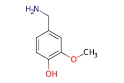 eMolecules​&nbsp;1196-92-5 | 4-(Aminomethyl)-2-methoxyphenol | AA Blocks LLC | MFCD00044577 | 153.181 | C8H11NO2 | 0.000 | COc1cc(CN)ccc1O | 1g | 713319402