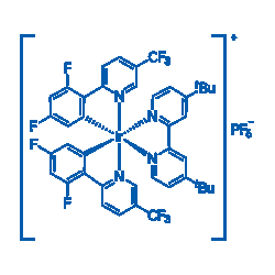 BLD PHARMATECH CO LIMITED&nbsp;[Ir{dF(CF₃)ppy}₂(dtbbpy)][PF₆], 870987-63-6, Purity: 98%, 1g