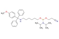 eMolecules​&nbsp;114616-27-2 | MMT-hexylaminolinker phosphoramidite | ChemScene | MFCD00036166 | 589.761 | C35H48N3O3P | 95.000 | COc1ccc(cc1)C(NCCCCCCOP(OCCC#N)N(C(C)C)C(C)C)(c1ccccc1)c1ccccc1 | 100g | 941423342