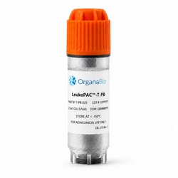 ORGANABIO LLC&nbsp;Human Peripheral Blood CD3 Pan T Cells / Cryopreserved / Single Donor / 15-19x vials of 2.5x10E7 cells/vial / OrganaBio LEUKOPAC - T cells / Research Use Only