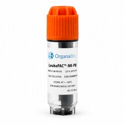 ORGANABIO LLC&nbsp;Human Peripheral Blood CD56 Natural Killer (NK) Cells / Cryopreserved / Single Donor / 25-32x vials of 1x10E7 cells/vial / OrganaBio LEUKOPAC - NK cells / Research Use Only