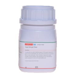 HIMEDIA&nbsp;Yeast Nitrogen Base, M139, Microbiology Culture Media, Dehydrated Culture Media, Specialty Medium, Yeast Identification, Carbon Assimilation, Powder, 500 g