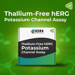 ION BIOSCIENCES&nbsp;Thallium-free hERG Potassium Channel Assay pIONeer kit - 2 plates