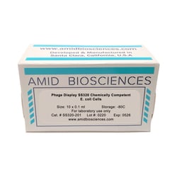 AMID BIOSCIENCES&nbsp;Amid Biosciences, SS320 Phage Display Chemically Competent E. coli Cells, 10 x 0.1 mL