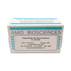 AMID BIOSCIENCES&nbsp;Amid Biosciences, TG1 Phage Display Electrocompetent E. coli Cells, 10 x 0.05 mL