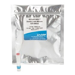 LICOR IRDye 680LT Donkey anti-Mouse IgG Secondary Antibody (0.5 mg), Quantity: