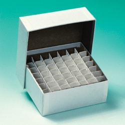 USA Scientific Inc Premium 49-place cardboard box, deep lid, Quantity: