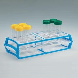 USA Scientific Inc&nbsp;18-place polymer tube rack, blue