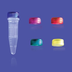 USA Scientific Inc&nbsp;1.5 mL conical screw cap tube, mixed color caps
