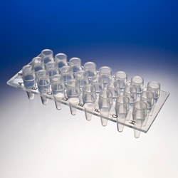 USA Scientific Inc TempPlate non-skirted 24-well PCR plate, chimney, natural