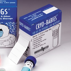 USA Scientific Inc Cryo-Babies, 0.94 inch x 0.5 inch, white, on rolls