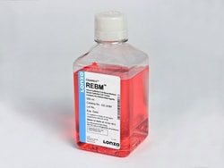 Lonza Walkersville REBM Renal Epithelial Cell Growth Basal Medium, Quantity:
