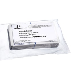 Revvity Health Sciences Inc BackSeal-96/384 Black, Black Adhesive Bottom Seal for 96-well and 384-well Microplate
