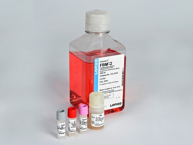 Lonza Walkersville FGM-2 Fibroblast Growth Medium-2