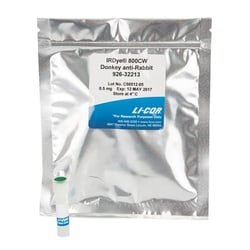 LICOR IRDye 800CW Donkey anti-Rabbit IgG Secondary Antibody (0.5 mg), Quantity:
