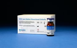 Fujirebio Diagnostics Inc FITC Anti-Rabies Monoclonal Globulin, Quantity: