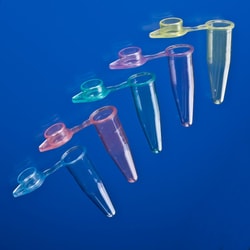 USA Scientific Inc 0.2 mL TempAssure PCR tube, attached flat cap, mixed