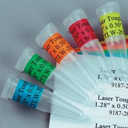 USA Scientific Inc&nbsp;Tough-Tags, 1.28 inch x 0.5 inch, assorted colors, on sheets