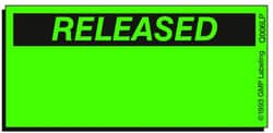 Gmp Labeling Inc Released Quality Control Label - Laser Print - 2x1, Quantity:
