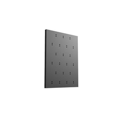 Inter Dyne Systems Inc&nbsp;18 x2 4 Epoxy Peg Board with 21 pegs, Color: Black