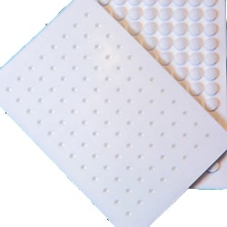 Arcticwhite LLC&nbsp;ArctiSeal 96 Well Round, White Silicone, PTFE Coating, Round Bottom, Pre-Slit, 5 Plate Seals per Pack