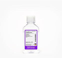 Teknova&nbsp;TE Buffer (10mM Tris, 1mM EDTA), pH 8.0 Solution, 500mL. DNase/RNase Tested, PCR Grade.