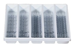 Cole-Parmer TrippNT 50061 6-Slot Drawer Organizer, 17.5"L x 19.5"W x 2.75"H;