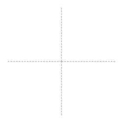 Electron Microscopy Sciences&nbsp;Broken Crosslines Microscope Graticle NE56, 16mm, Broken line